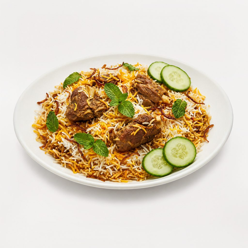 Lamb Biryani.