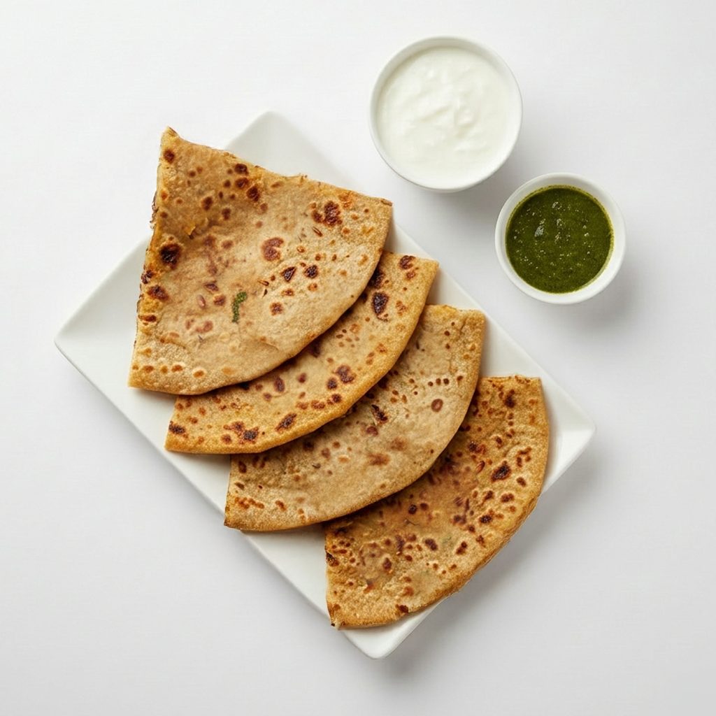 Aloo Paratha.