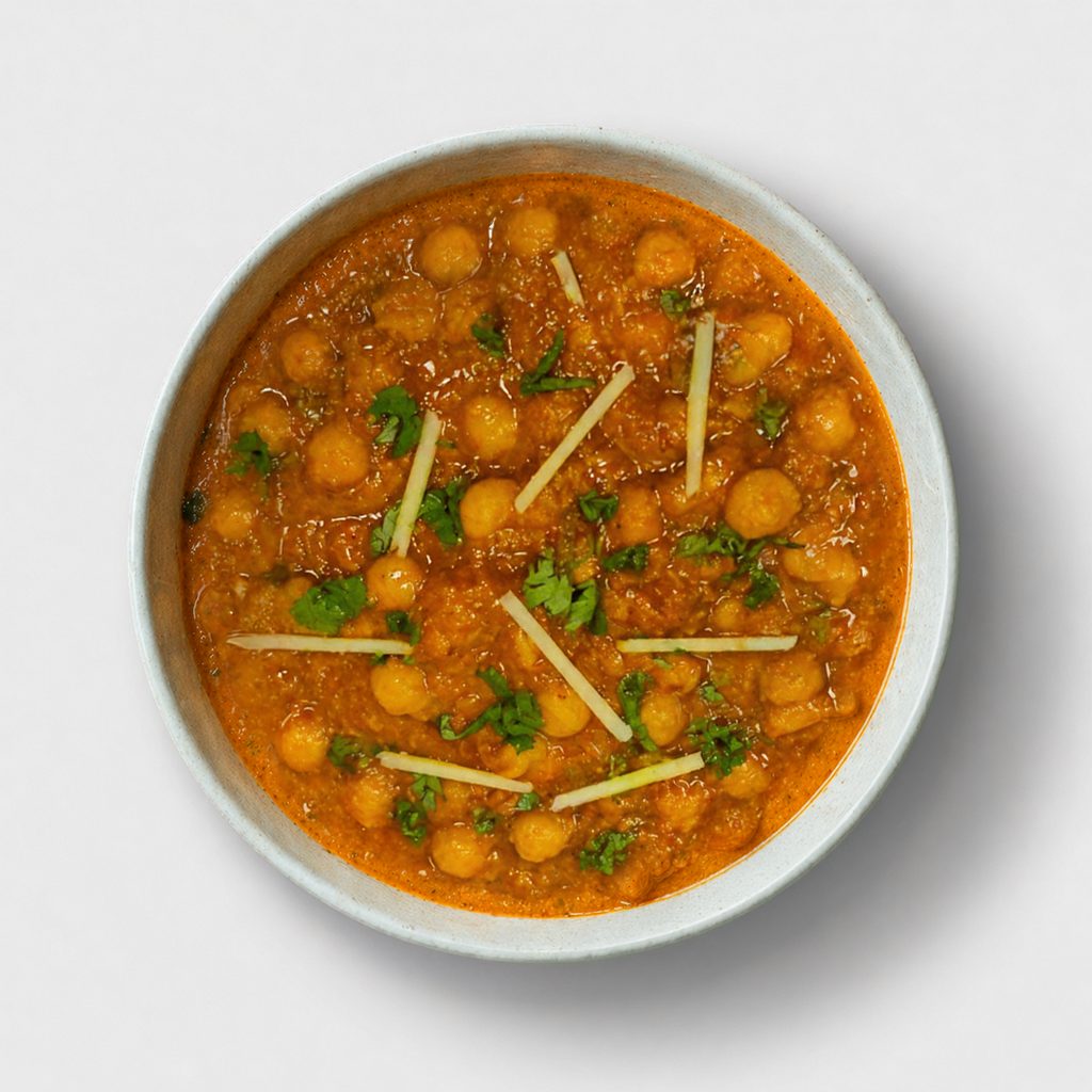 Aloo Chana Masala.