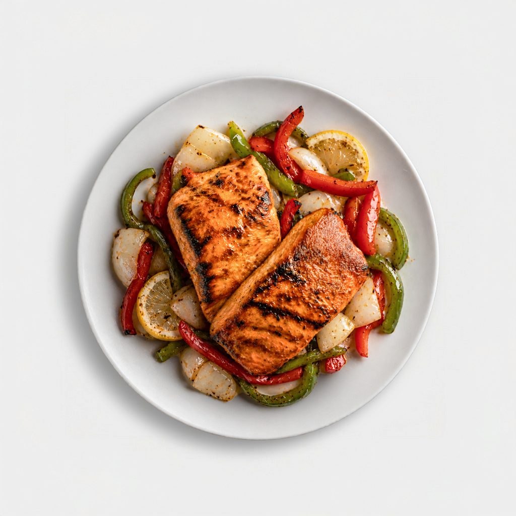 Tandoori Salmon.
